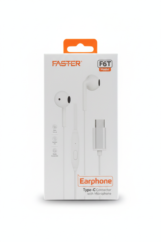 HANDS FREE TYPE-C FASTER