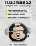 APPLE AIRPOD PRO 2 MICKY MOUSE SHOCK PROOF CASE WITH HOLDING CLIP
