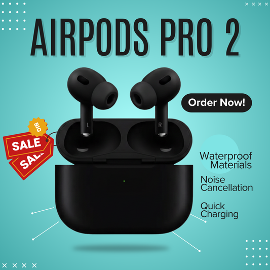 AIRPODS PRO2 (TYPE C)BLACK