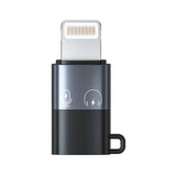 TYPE C TO i PHONE AUDIO CONNECTOR MICROPHONE AND HANDS FREE