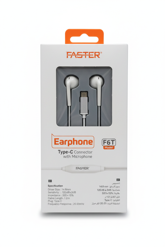 HANDS FREE TYPE-C FASTER