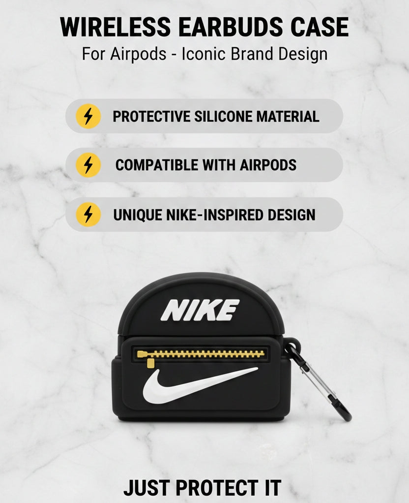APPLE AIRPOD PRO 2 NIKE SHOCK PROOF CASE WITH HOLDING CLIP – Zoom Mobile Accessories