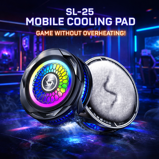 SL 25 Magnetic Gaming Mobile Phone Cooling Fan Portable and Lightweight